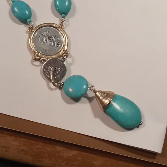 Chicos turquoise necklace - Picture 5 of 5